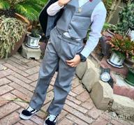 img 1 attached to 👔 Premium Boys' Clothing: Boyland Pieces Classic Suits & Sport Coats for Birthday Parties and Weddings review by Cori Nance