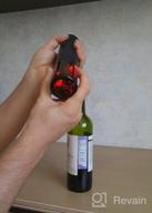 img 1 attached to 🍾 HUOHOU Electric Wine Bottle Opener - Corkscrew" (Black) review by Jnis ubars ᠌