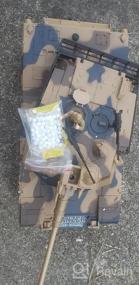 img 5 attached to 2,4 ГГц 15-канальный радиоуправляемый танк M1A2 Abrams с курением, вибрацией и пулями для страйкбола BBS - военная игрушка с дистанционным управлением для детей и взрослых