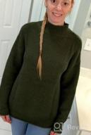 img 1 attached to Stay Cozy And Chic With Saodimallsu'S Oversized Turtleneck Sweaters For Women review by Sheryl Reilly