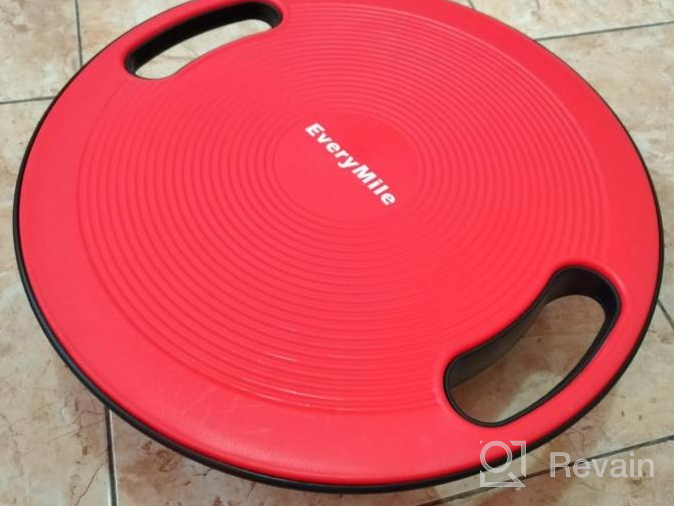 img 1 attached to Get Fit With EVERYMILE Wobble Balance Board: Exercise, Stability & Core Trainer For Physical Therapy & Gym! review by Adam Cornelison