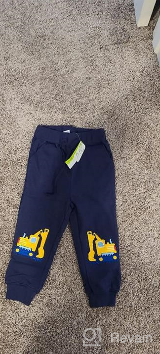 img 1 attached to 👶 Adorable Cartoon Printed Toddler Sweatpants: Boys' Clothing Trousers in Pants review by Jeff Bundrick