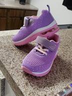 img 1 attached to Girls' Athletic Lightweight Sneakers - Autper Running Shoes review by Dianna Oden