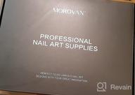 картинка 1 прикреплена к отзыву Полный комплект для наращивания ногтей Morovan Poly Gel с лампой, дрелью и всем необходимым для безупречного самостоятельного наращивания гелевых ногтей. от Brian Pius