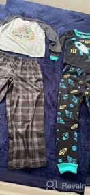img 7 attached to 🎄 Christmas Children Boys' Clothing and Sleepwear: Shelry Pajamas for the Perfect Night's Sleep