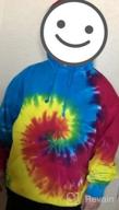 img 1 attached to Tie Dye Pullover Hoodie For Youth & Adults - Colortone Brand review by Kevin Ayala
