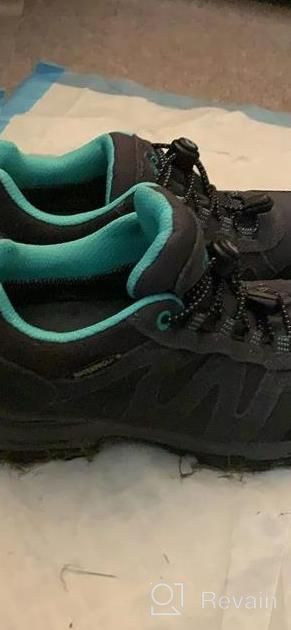 img 1 attached to Waterproof Hiking Shoes For Women And Men: Lightweight, Breathable, And Non-Slip Trail Running Sneakers For Trekking And Camping By Riemot review by Dawn Robinson