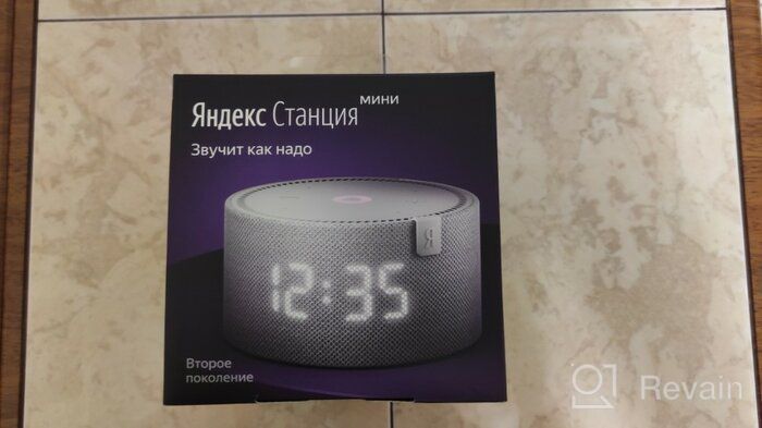 img 2 attached to Smart Column Yandex New Station Mini - smart column with Alice (no watch), black onyx review by Amit Kumar ᠌
