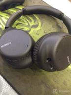 img 1 attached to Experience Unmatched Sound Quality with Sony WHCH710N Noise Cancelling Headphones: Wireless Bluetooth Over the Ear Headset with Mic for Phone-Call, Black review by Jhalak Jhalak ᠌
