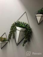 img 1 attached to Supla 4 Pcs Artificial Hanging Succulents Faux Burro'S Tail Picks Trailing String Of Pearls Succulent Greenery Sprays 13.4" L For Basket Planter Centerpiece Floral Arrangement Indoor Outdoor Decor review by Johnnie Trimble