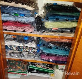 img 5 attached to Maximize Closet Space With Jumbo Vacuum Storage Bags - Save 80% On Clothes Storage, Ideal For Bedding, Comforters, And Clothing