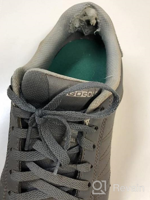 img 1 attached to Skechers Drive Golf Shoes for Men 🏌️ in Charcoal: Style and Comfort on the Course review by Darrion Hudson