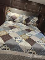 картинка 1 прикреплена к отзыву Travan 2-Piece Twin Quilt Sets With Sham Oversized Bedding Bedspread Reversible Soft Coverlet Set, Twin Size от Alex Foley