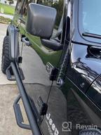 img 1 attached to VOFONO Short Antenna Fits 2007-2023 Jeep Wrangler Gladiator JK JL JT Unlimited. Jeep Wrangler Accessories, 8 Inch Replacement Antenna Jeep Car Truck Antenna For Radio FM AM Reception review by Kavon Wiley