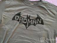 img 1 attached to Unleash Your Inner Hero With CBTWear'S Super Dadman Bat T-Shirt For Men review by Steve Quinn
