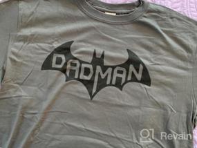 img 6 attached to Unleash Your Inner Hero With CBTWear'S Super Dadman Bat T-Shirt For Men