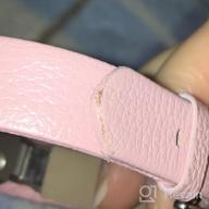 img 1 attached to Beyite Leather Bands: Perfect Fit For Fitbit Alta And Alta HR (5.5" - 8.1") review by Jeff Kern