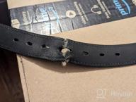 img 1 attached to Levis 👖 Brown Leather Prong Buckle review by Douglas Hall