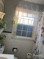 картинка 1 прикреплена к отзыву 🚿 Dazzling LIVILAN Dahlia Floral Shower Curtain: Red and Black Fabric Bathroom Decor with 12 Hooks - Machine Washable, 72" W x 72" H от Brad Cash