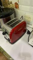 img 1 attached to Kitfort toaster KT-2014-3, red review by Ae Rim Ra ᠌