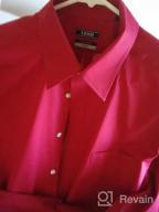 img 1 attached to IZOD Regular Stretch Buttondown Collar Men's Clothing and Shirts review by Oscar Colangelo