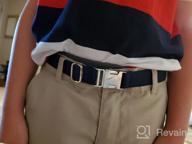 img 1 attached to Kids Boys' Accessories: Adjustable Stretch Belt for Boys Enhances Comfort and Style review by Robert Morrison