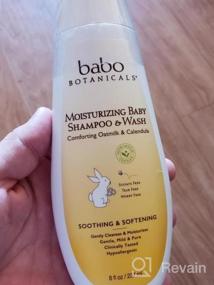 img 3 attached to Babo Botanicals 2-In-1 Plant-Based Shampoo & Wash With Organic Calendula & Oat Milk For Sensitive Or Dry Skin And Scalp - Hypoallergenic, Vegan, 8 Fl. Oz