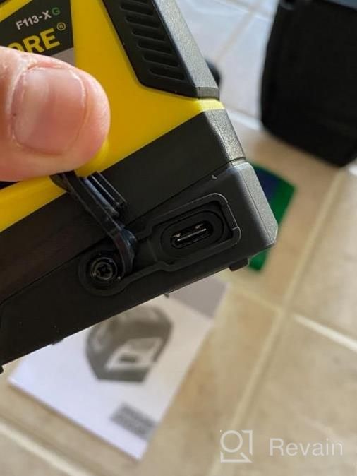 img 1 attached to Efficient And Versatile Green Beam Laser Level With Rechargeable Lithium Battery For Precise Wall Tile Installation And Ceiling Construction - Firecore F113XG review by Dylan Hohd