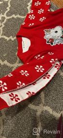 img 7 attached to Get Festive with SMILING PINKER's Snowflake Christmas Sweater for Girls