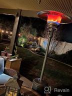 img 1 attached to 46,000 BTU Outdoor Propane Patio Heater W/ Wheels - Amazon Basics Bahama Blue review by Jhon Clark