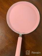 img 1 attached to Mokpi'S Nonstick Crepe Pan For Perfect Pancakes And Omelets - Ideal For Camping And Kitchen Use (8-Inch, Pink) review by Aaron Gonzalez