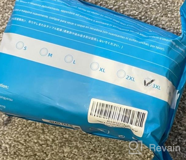 img 1 attached to Premium Washable Men'S Incontinence Boxer Briefs With 4 Layers Of Absorbent Protection And Front/Rear Absorbent Areas - Set Of 3 Underwear For Urinary Incontinence review by Joshua Ngo