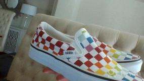 img 8 attached to 👟 Boys' Sneakers: Vans Classic Checkerboard Rainbow TrueWhite Shoes