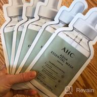 img 1 attached to AHC Face Mask Aqua Essentials Hydrating And Claming For Stressed And Tired Skin Calming 100% Cotton Sheet 5 Count(Pack Of 1) review by Matthew Kocur