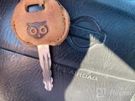 img 1 attached to Premium Handmade Warranty Men's Keyrings & Keychains by Hide Drink Accessories review by Damon Mertz