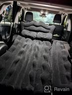 img 1 attached to Inflate Your Comfort: Conlia Inflatable Car Air Mattress Back Seat for Ultimate Backseat Comfort and Support! review by Cliff Gibs
