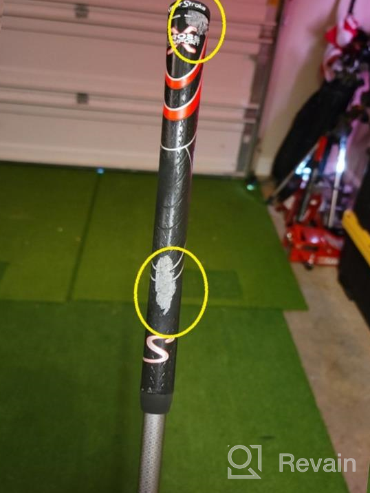 img 1 attached to Boost Traction & Swing Faster With SuperStroke Cross Comfort Golf Club Grip - X-Style Surface, Soft & Tacky Polyurethane. review by Michael Maes