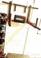 img 1 attached to OneTwoFit Power Tower Set - Multifunctional Wall-Mounted Pull-Up Bar, Chin-Up Bar, Dip Station - Ideal Indoor Home Gym Workout Equipment, Supports Up To 440 Lbs - OT126 Fitness Dip Stand review by Kyle Smernes