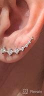 img 1 attached to 7-Star Sterling Silver Ear Jewelry With CZ- Perfect Gift For Women'S Birthday review by Keith Leach