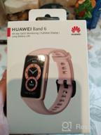 img 2 attached to Global Version HUAWEI Band 6 Fitness Tracker Smartwatch for Men and Women, 1.47’’ AMOLED Color Screen, All-Day SpO2 and Heart Rate Monitoring, 2-Week Battery Life, 5ATM Waterproof - Orange review by Abhi Abzz ᠌