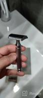 img 2 attached to 🪒 T-Blade MUHLE Elongated Handle: Traditional Chrome Closed Comb Safety Razor - Silver review by Adisorn Chantaprom ᠌