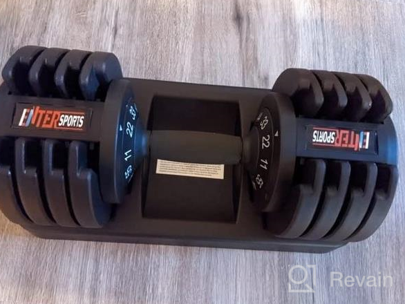 img 1 attached to Transform Your Body With EnterSports Adjustable Dumbbell Weight And Workout Posters - Perfect For Home, Office, And Gym! review by Tom Herman