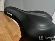 img 1 attached to C50 Extra Wide Bike Saddle Replacement - DAWAY Oversized Comfortable Memory Foam Bike Seat For Men Women Comfort On Peloton, Exercise, Mountain & Road Bikes Or E-Bike review by Steve Quinn