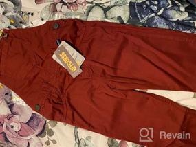 img 5 attached to OFFCORSS Toddler Overalls: Stylish 👖 Boys' Clothing for Comfortable and Versatile Overalls