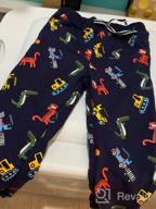 img 1 attached to 👶 Adorable Cartoon Printed Toddler Sweatpants: Boys' Clothing Trousers in Pants review by Scott Kulothungan