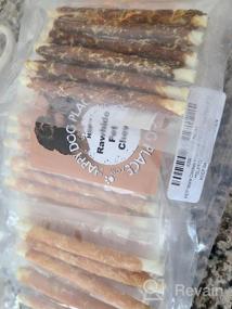 img 3 attached to 24-Pack Of Chicken Hide Sticks - 144 Sticks Total For Optimal Pet Chewing