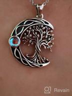 img 1 attached to Stunning Celtic Knot Pendant Necklace With Abalone Shell In 925 Sterling Silver - Perfect For Women review by Jacob Jefferson