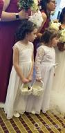 img 1 attached to Sophisticated Vintage Chiffon Flower Girl Dresses by ABAO SISTER review by Jesse Wells