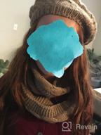 img 1 attached to 🧣 Warm and Stylish Sherpa Knitted Winter Girls' Accessories by NIce Caps for Cold Weather review by Kari Miller