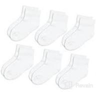 img 1 attached to Pack of 6 Seamless-Toe Quarter 🧦 Athletic Socks for Big Boys by Jefferies Socks review by Maurice Morris